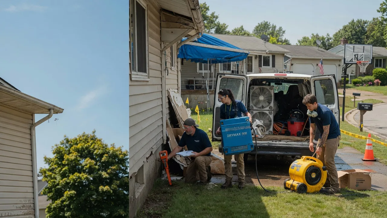 Ceiling Leak Cleanup in Crivitz, WI near me